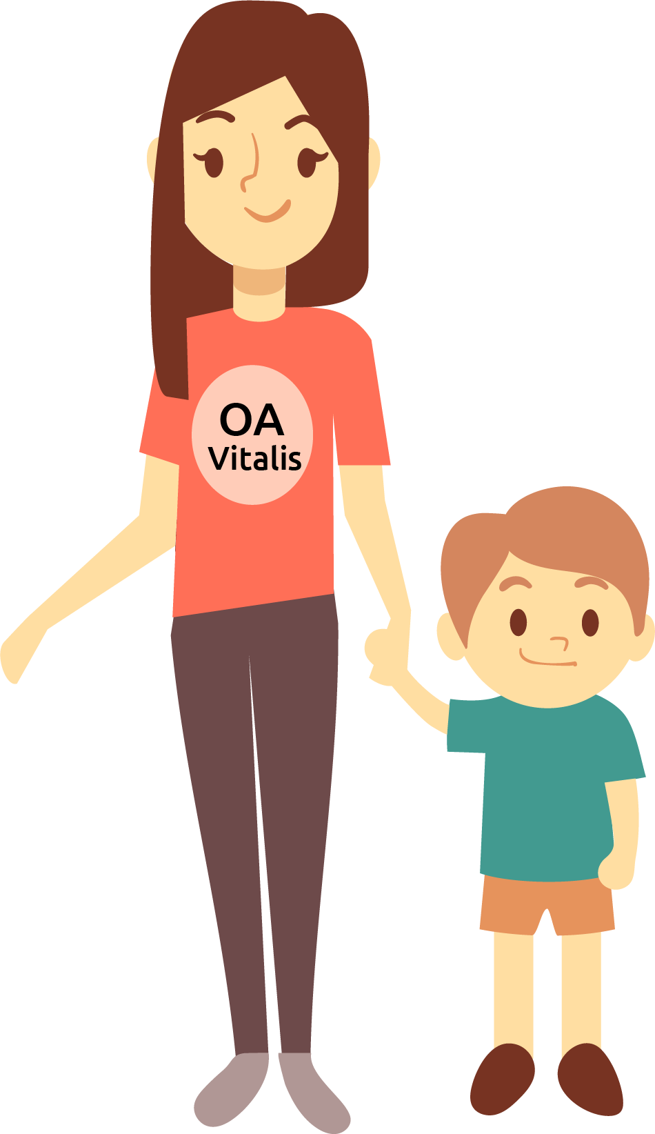 osebna asistentka vitalis z otrokom