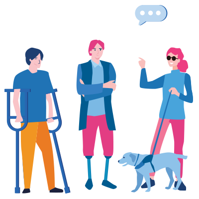 pogovor različnih ljudi